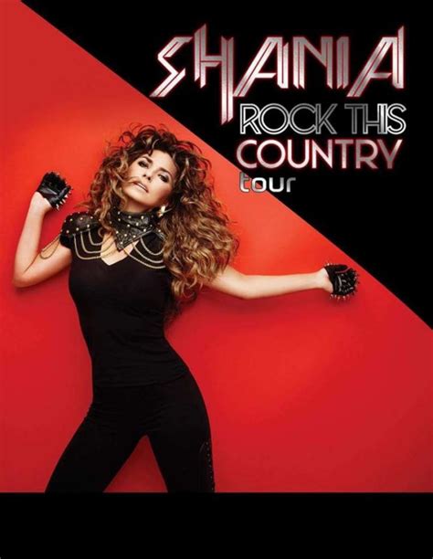 shania twain rock this country tour setlist
